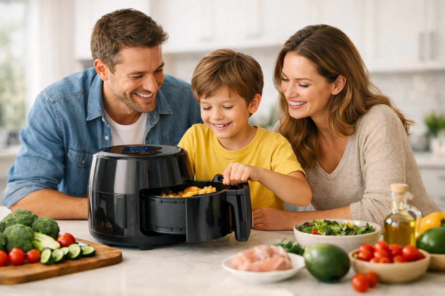 Cooking in Air Fryer Oven