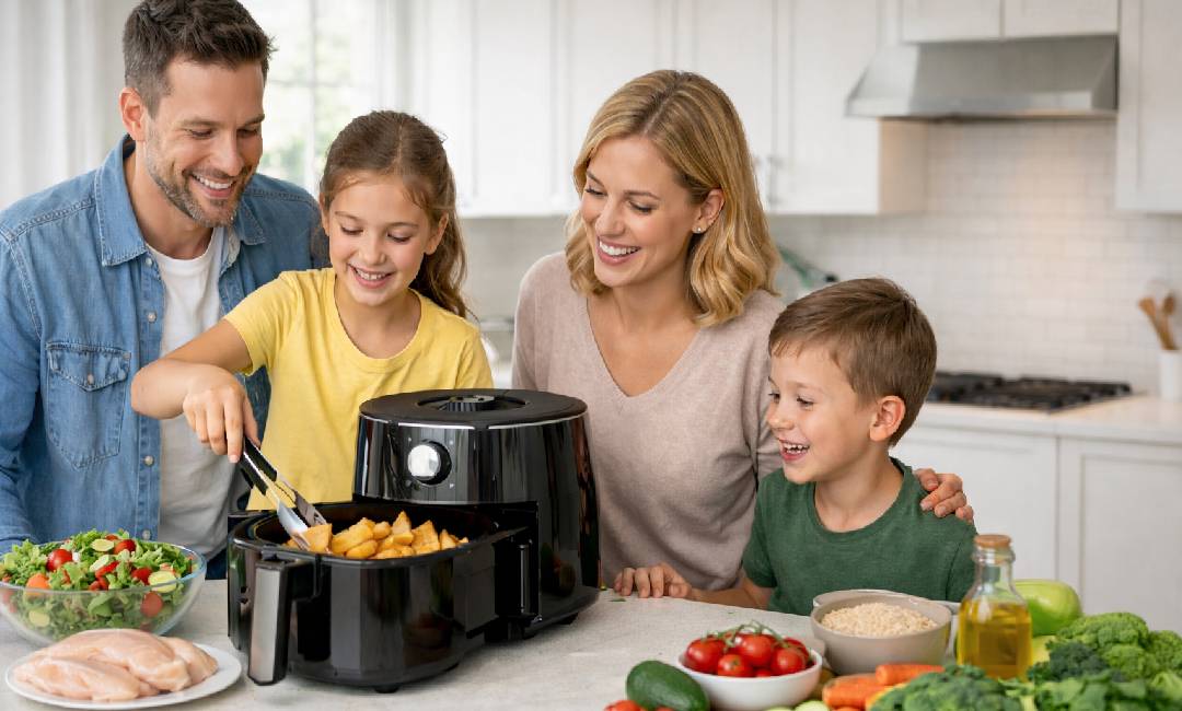Family fun with air fryer cooking
