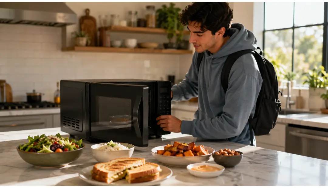 healthiest alternative to a microwave oven